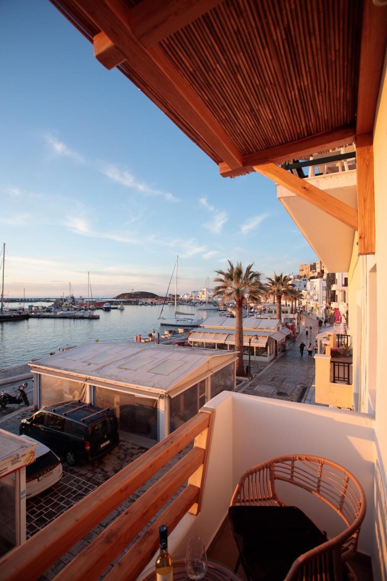 Apartment Due Venti Downtown Naxos Sunset View Naxos City