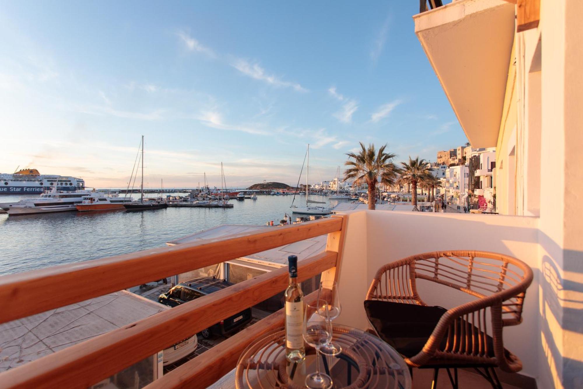 Due Venti Downtown Naxos Sunset View